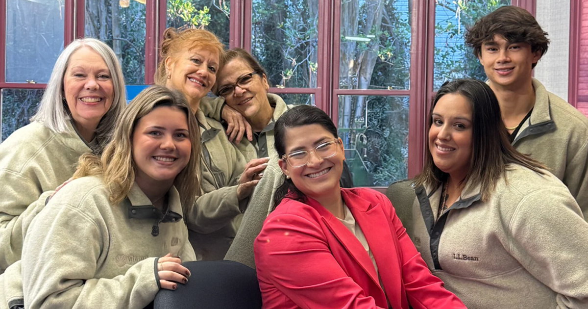 Team photo of staff at Vibrant Orthodontics in Tallahassee, FL