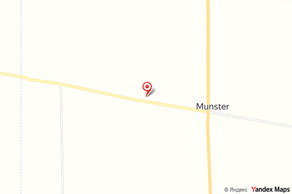 Map showing the location of ORTHODONTIC EXPERTS OF INDIANA, LLC in Munster